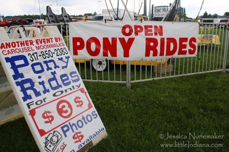 Bourbon, Indiana: Summer Fest Pony Rides