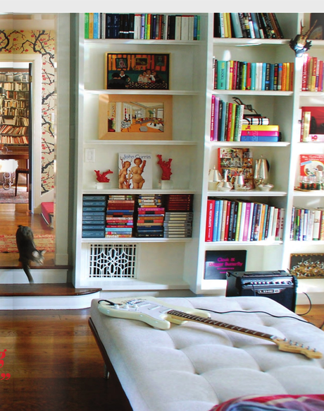 A winter's day refuge: the home library