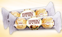 Ferrero Rocher: Buy One 3 pack, Get 1 Free Coupon