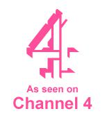 as seen on channel 4 logo