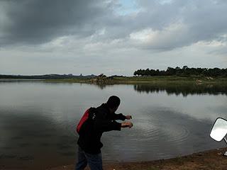 40) Markonahalli dam, Tonnur kere, Melukote, Kanva: (30/7/2011)