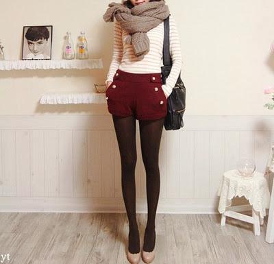 We Wear Short Shorts...In Winter? We Wear Short Shorts...In Winter?