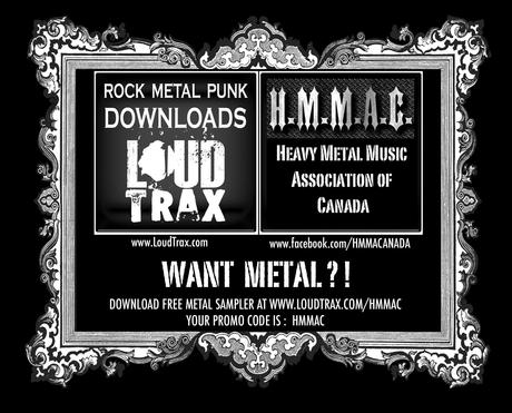 Free Download - Canuck Metal Vol. 1 Presented by Loudtrax.com & Heavy Metal Music Association of Canada (H.M.M.A.C.)