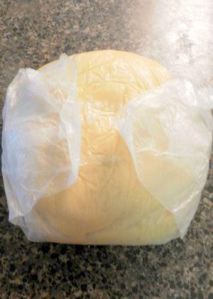 Sweet Potato Pie - Flatten dough disc and refrigerate