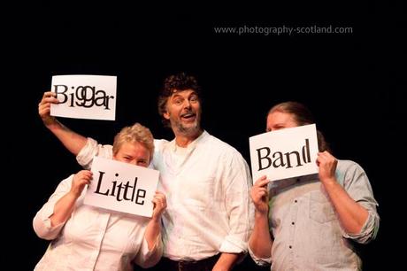 Photo - the Little Biggar Band from the Scottish Borders