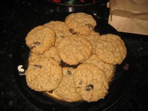 oatmeal raisin cookies