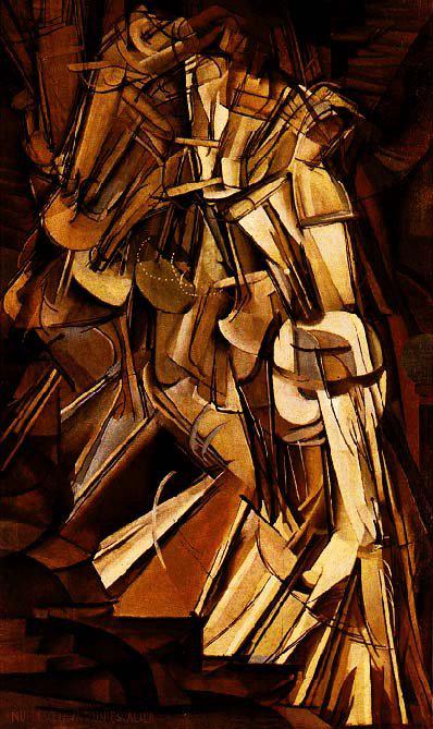 Marcel Duchamp - Nude Descending a Staircase No 2