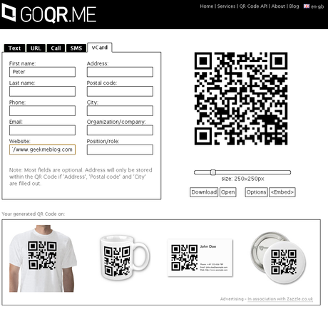 How To Use QR Codes To Promote Your Self And Your Website