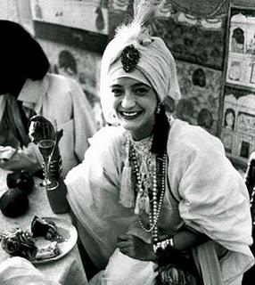 Loulou de la Falaise, an elegant bohemian