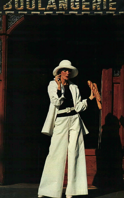 Loulou de la Falaise, an elegant bohemian