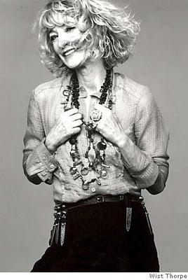 Loulou de la Falaise, an elegant bohemian