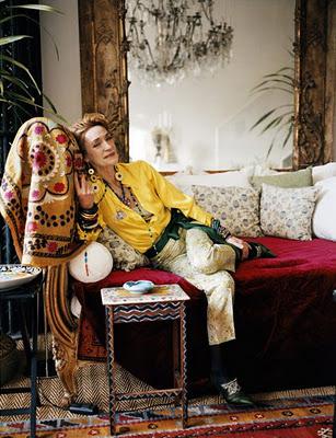 Loulou de la Falaise, an elegant bohemian