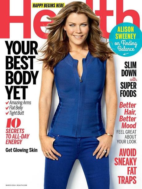 Alison Sweeney - Health Magazine US March 2014