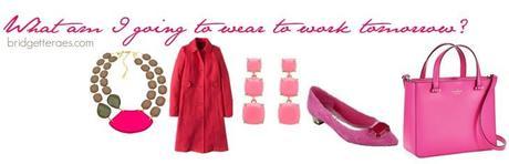 How to wear pink to work 