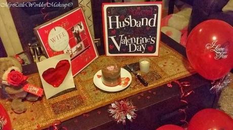 Valentines Day Celebration 2014 with kid and  hubby  -  FOTD & OOTD and celebration pictures