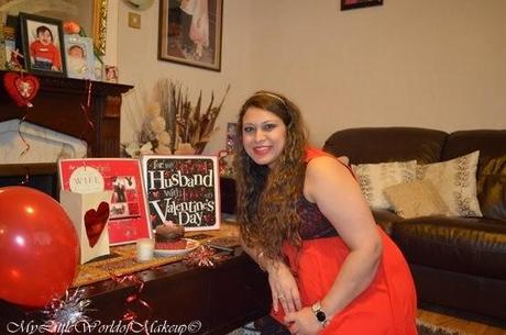 Valentines Day Celebration 2014 with kid and  hubby  -  FOTD & OOTD and celebration pictures