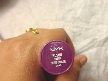 Review and Swatches: NYX Butter Lipstick in Hunk