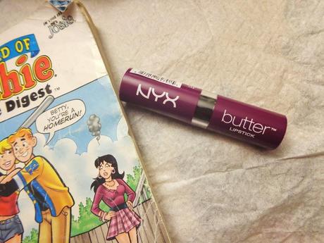 Review and Swatches: NYX Butter Lipstick in Hunk