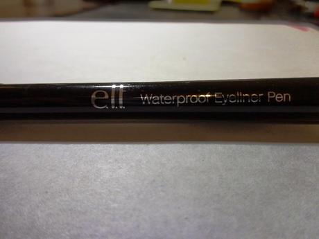 A dud product!! Review & Swatches: e.l.f. Essential Waterproof Eyeliner Pen in Black