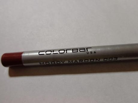 How to use a lip balm effectively and Review and Swatches: Colorbar Lip Pencil in Moody Maroon