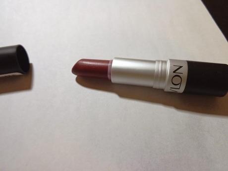 Review and Swatches: Revlon Matte Lipstick in shade Wine Not