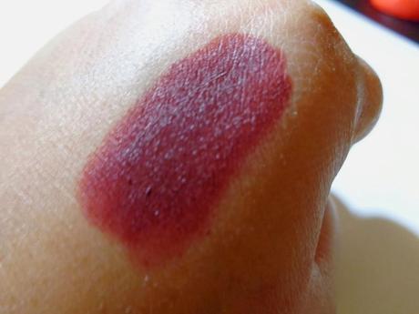 Review and Swatches: Revlon Matte Lipstick in shade Wine Not