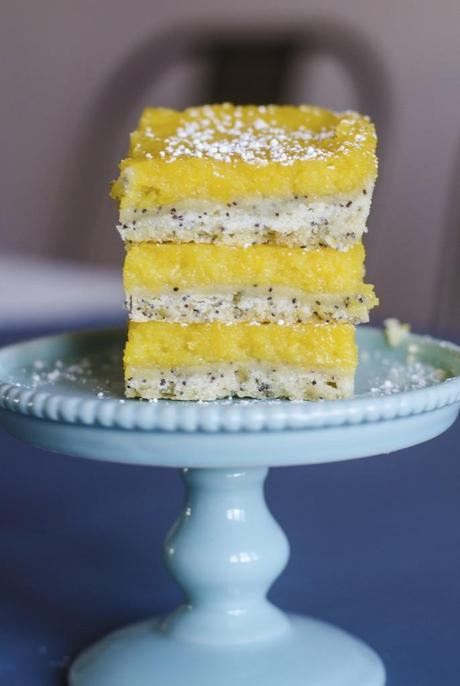 Poppy Seed Lemon Bars | Anecdotes and Apple Cores