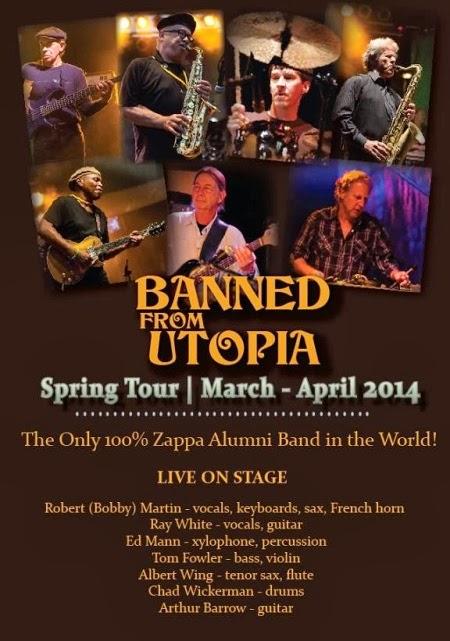 Banned From Utopia: tour dates