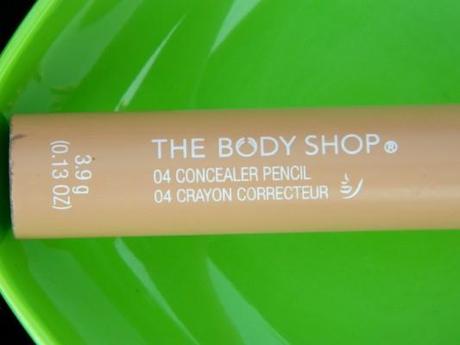 The Body Shop Concealer Pencil- Shade 04 Review