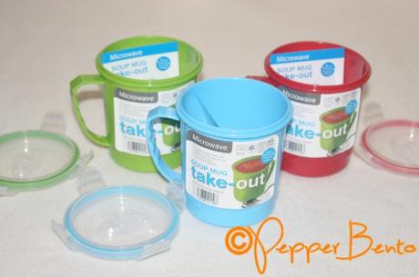 Microwave Soup Mug Take Out Lids