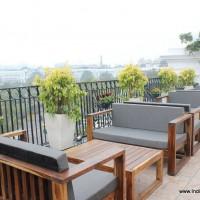 Outside seating-terrace view