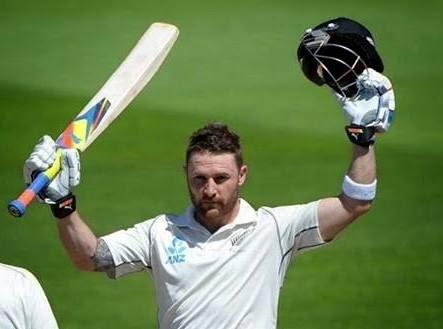 McCullum stands tall at Basin Reserve.... will he declare ? ~will India survive ??