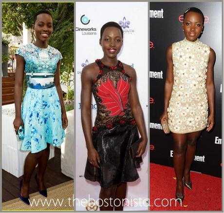 Boston Fashion Blog, Lupita Nyong'O Owns The Red Carpet, Lupito Nyong'O Best Red Carpet Looks, Celebrity Fashion, Lupita Nyong'o Rodarte, Lupita Nyong'O Vintage Valentina, Lupita Nyong'O Mary Katrantzou