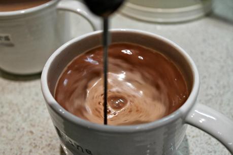 hot chocolate warming