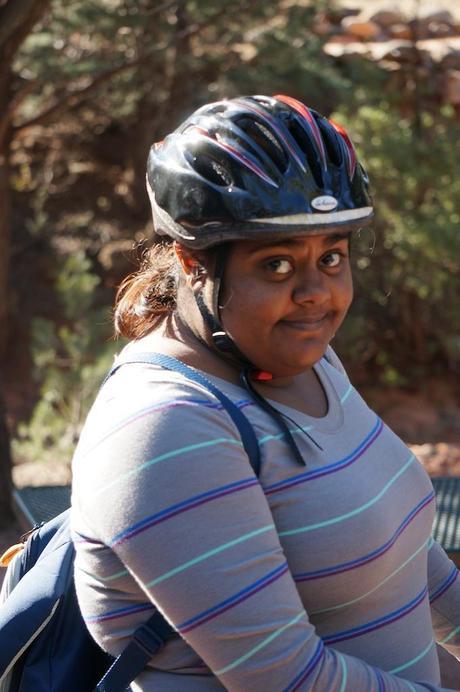 Segway Tour of Sedona, AZ – Not Just for Billionaires and Old Folks Safety looks good on me!