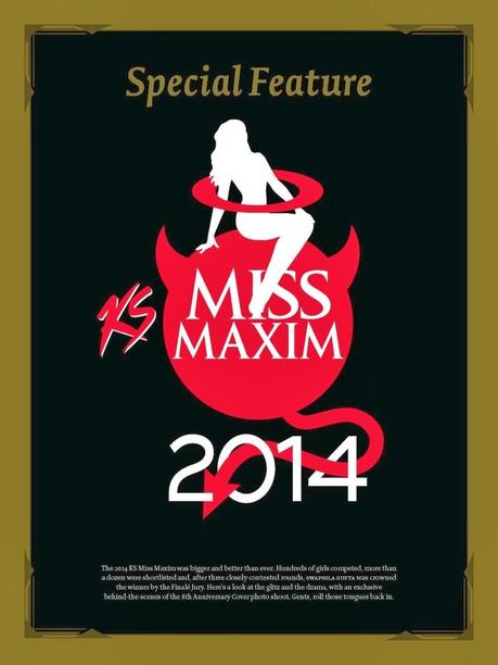 Miss Maxim 2014 - Maxim India February 2014