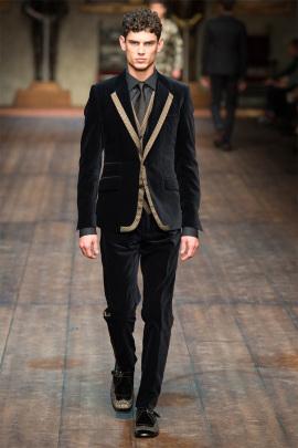 Court Season: The Dolce and Gabbana FW 2014 Menswear Collection - Paperblog