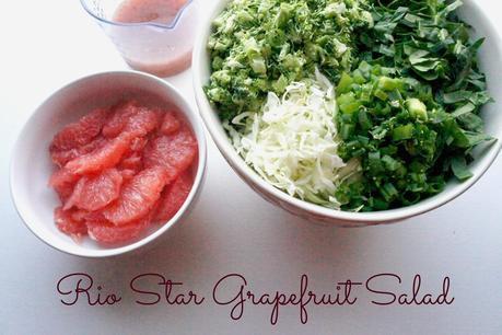 Everyday dinner with Rio Star Grapefruit #TexasCitrus