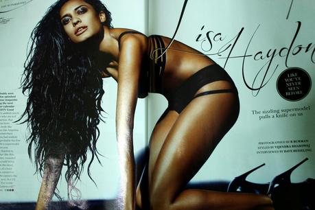 Sizzling Photoshoot Of Lisa Haydon For GQ January 2014