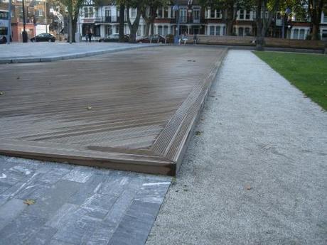 Warrior Square, Southend-on-Sea - Timber Deck Between Paved Plaza and CEDec