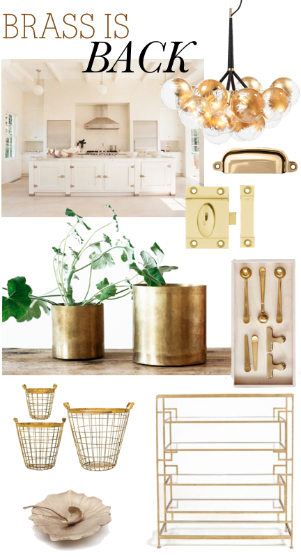 Brass is Back Kitchen || The Dreamery 