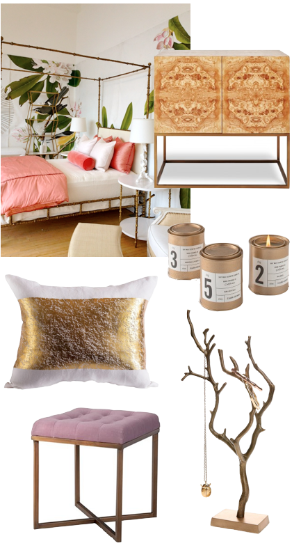 Brass is Back Bedroom || The Dreamery 