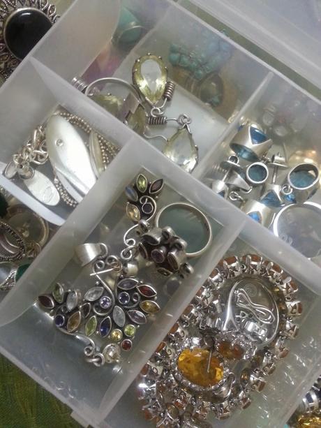 Organize your Junk Jewellery . Here is what I do.