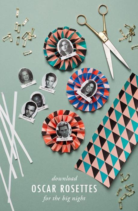 rosettes for 2014 Oscar nominees