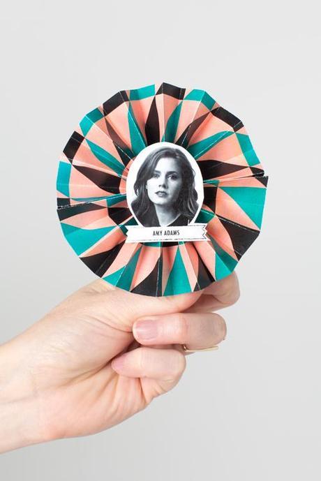 download this free template for 2014 Oscar nominees Amy adams free rosette printable