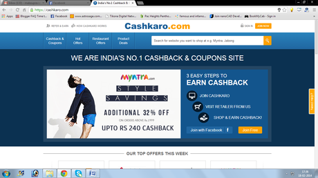 Online Shopping Website Review: CashKaro.Com