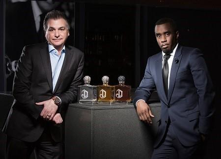 Sean Diddy Combs with Diageo annouce Luxury Tequila Brand DeLeon