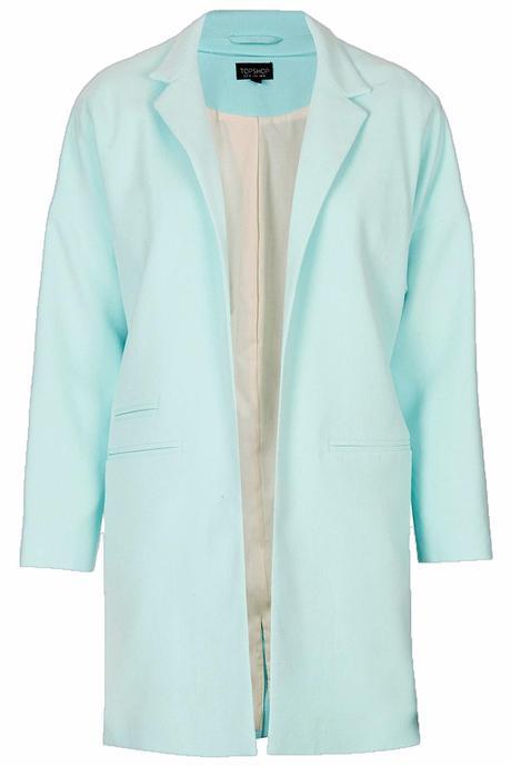 Weekly Quick Pick - Coat in Pastel Blue
