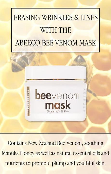 Abeeco Bee Venom Mask: reduce fine lines and improve the tautness of your skin. 