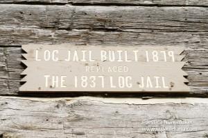 1979 Log Jail in Nashville, Indiana